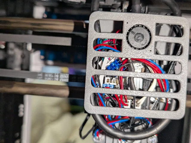 Qidi X-Smart 3 - Mount for the Mellow Fly SHT36v3 with Eddy. Also includes 3xNeopixel mount.