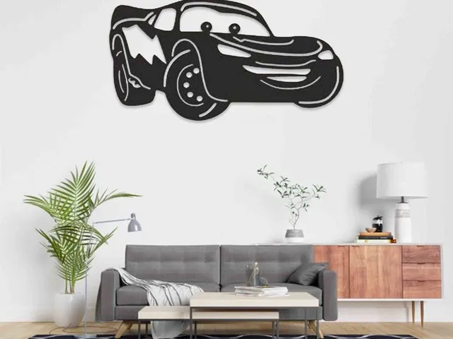 WallArt - Disney Cars Lightning McQueen