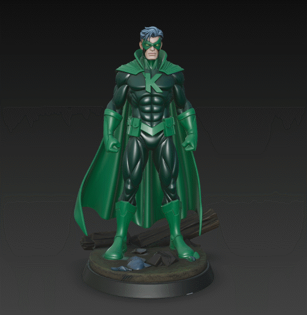 FIGURA SUPERHEROES KYLE RAYNOR (COMIC DC)