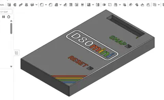 Horní kryt D80mini