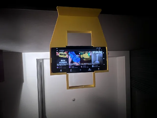 Bed Headboard Phone Holder - Landscape or Portrait (Pixel 8 Pro)