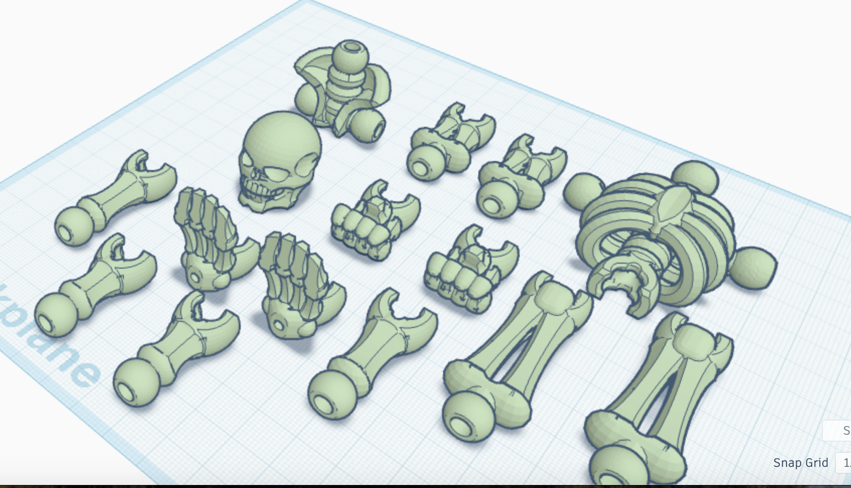 Skeleton 13 Figure