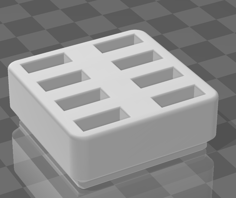 Gridfinity 1x1 USB-Stick Holder