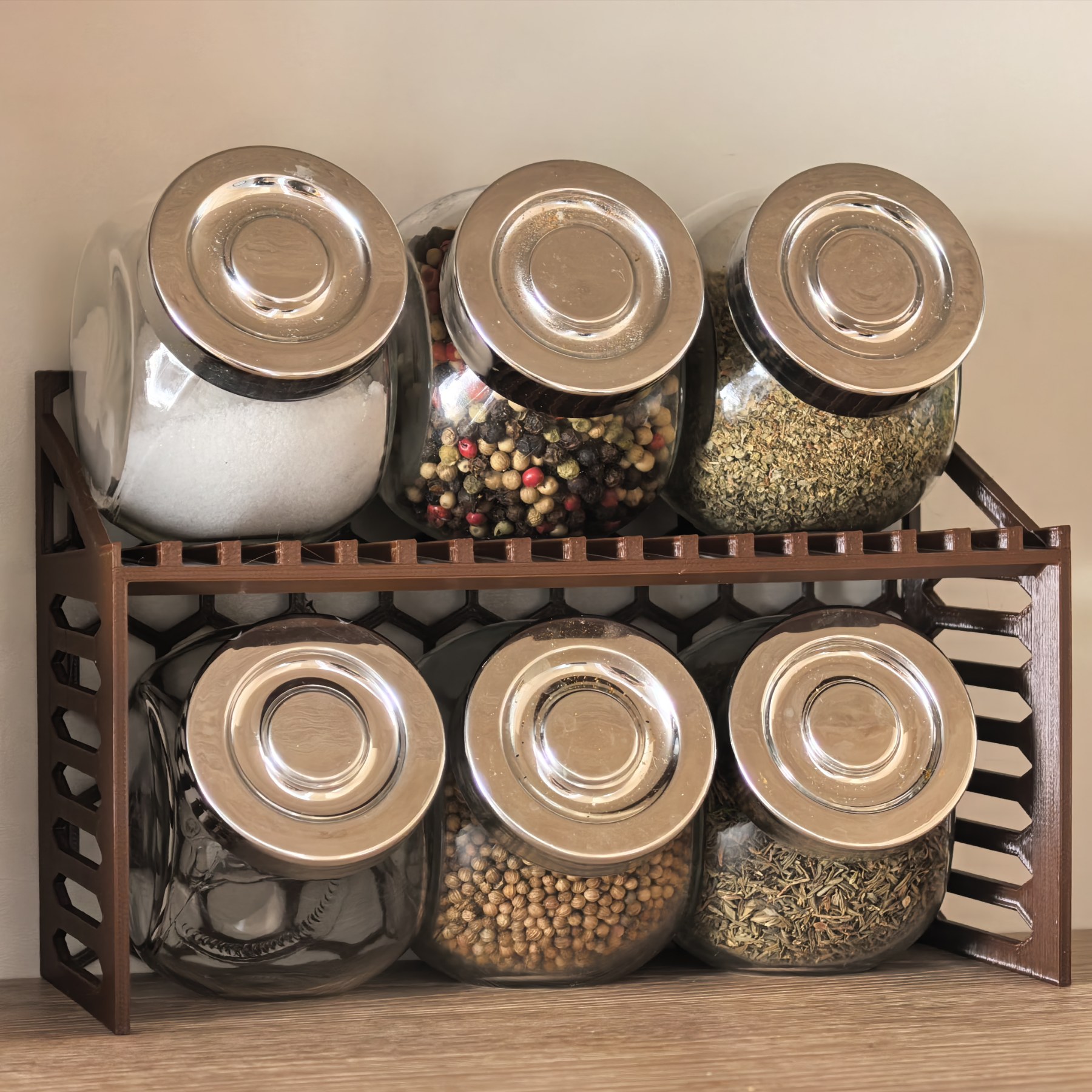 No Supports Shelf/Rack/Organizer for IKEA Spices (or virtually anything else)