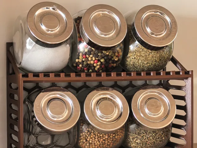 No Supports Shelf/Rack/Organizer for IKEA Spices (or virtually anything else)