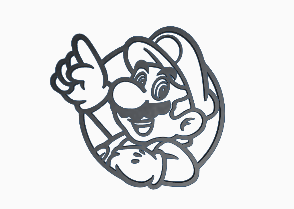 wallart mario