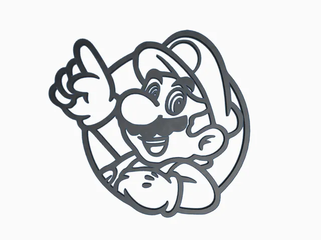 wallart mario