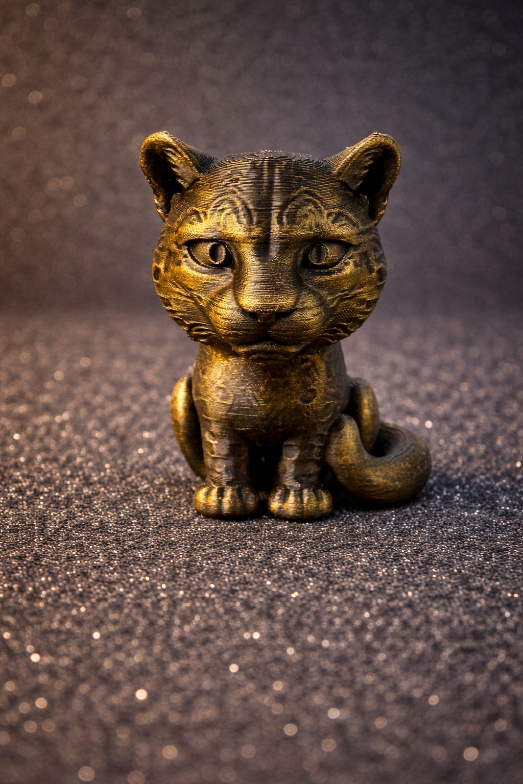 Snow Leopard – Mini Wild Cat 3D Print 3D model