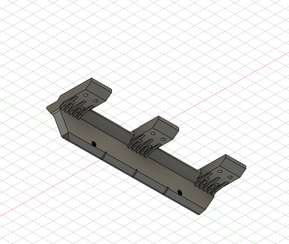 CoPrint CX-1 Extruder braket for Ender 3 V3 Plus with LED bar - Quick swap version — miniatura 18