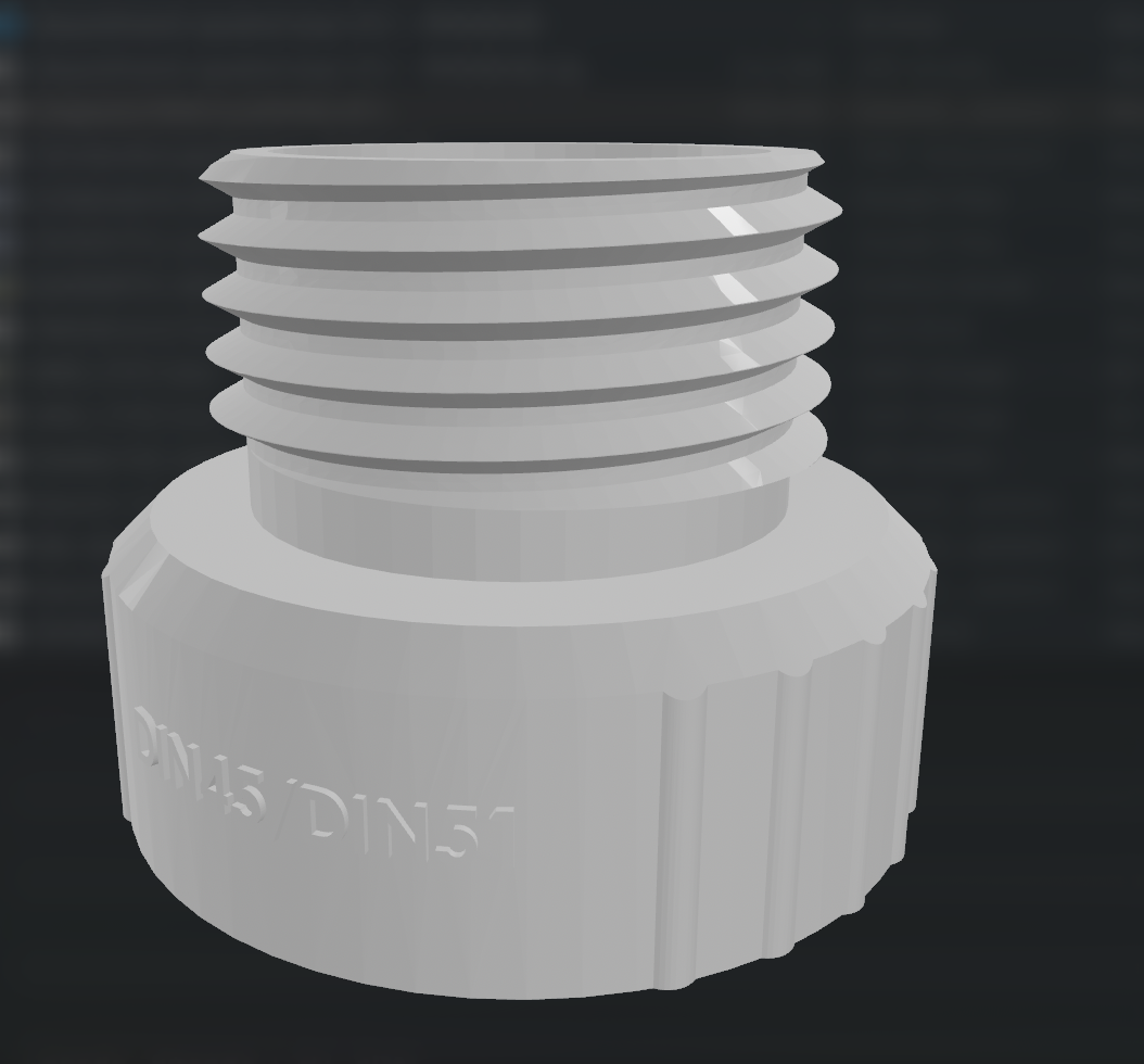 Adapter for DIN61/45