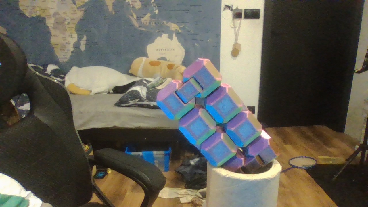 infinity cube fidget print in place