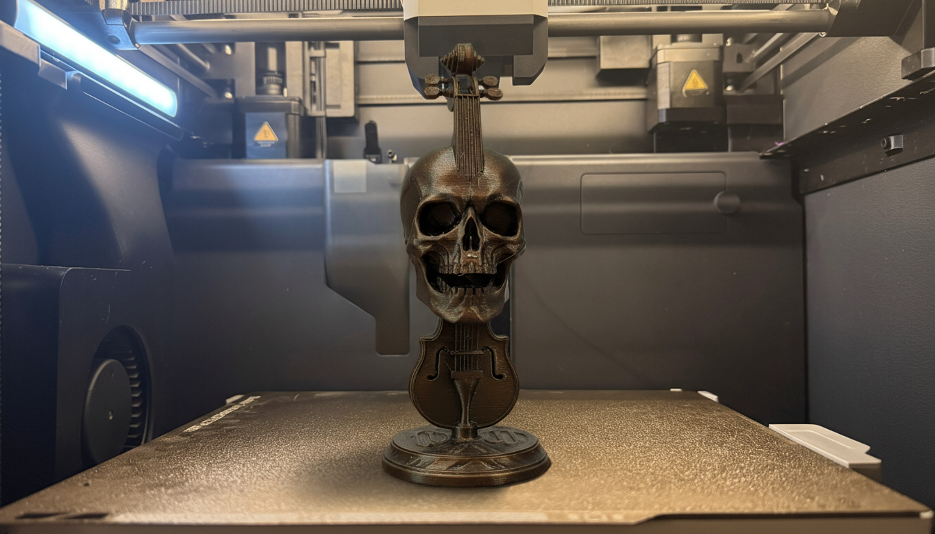 Violin Skull