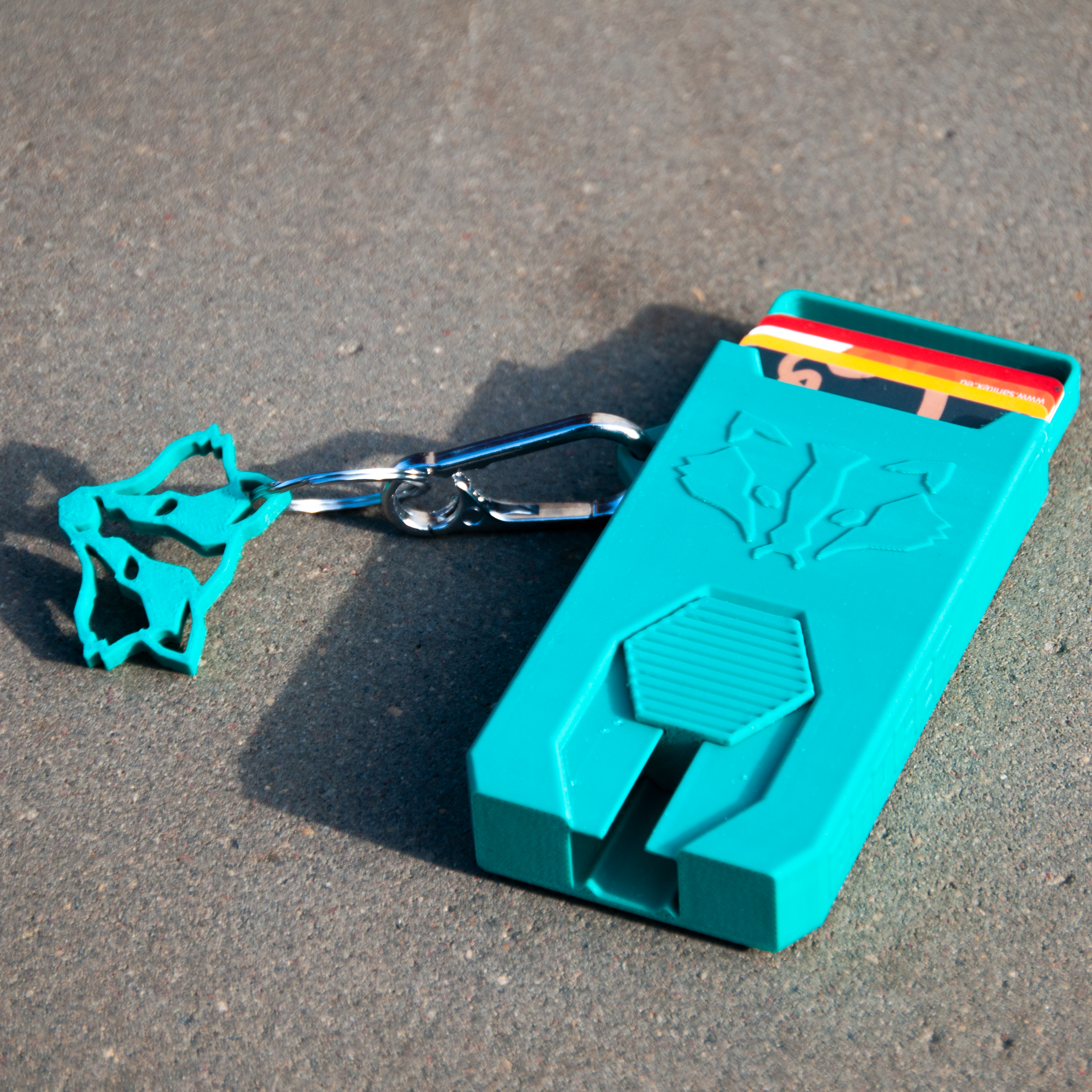Mechanical Card & Coin Holder