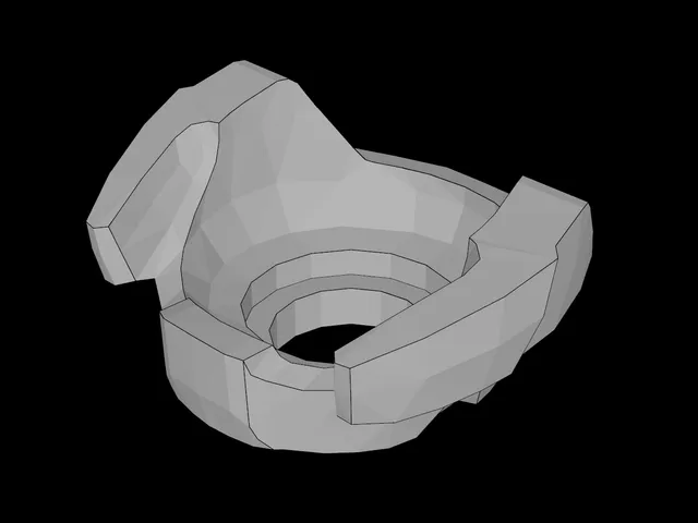 Lego Compatible (19305.dat) Minifig Armor Neck