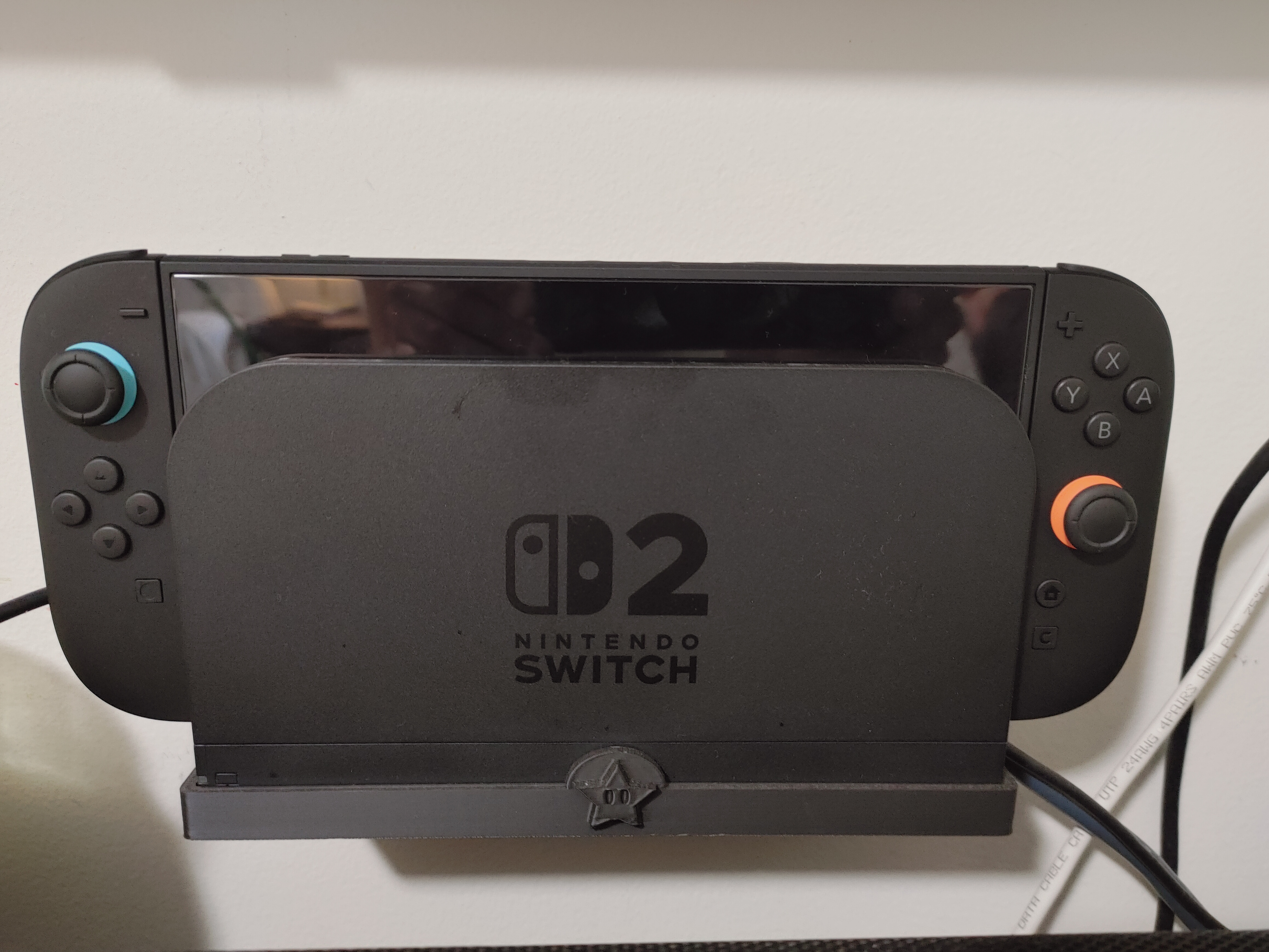 Nintendo Switch 2 Dock Wall Mount (Screwless)