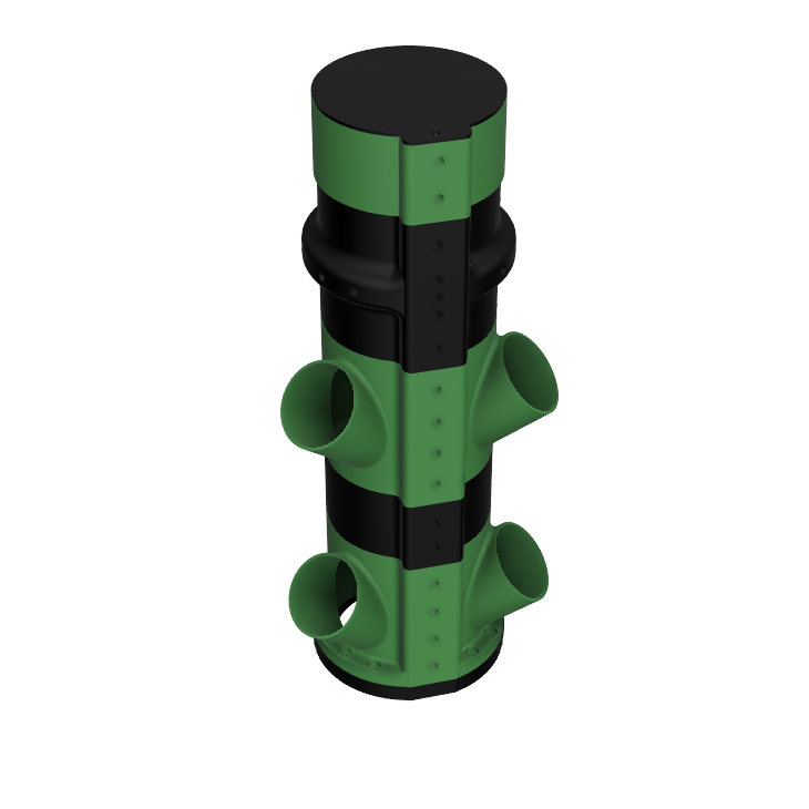 Modular - Hydroponic Tower by Jarda | Download free STL model ...