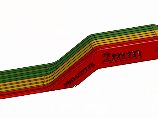 Brake Pad Thickness Gauge