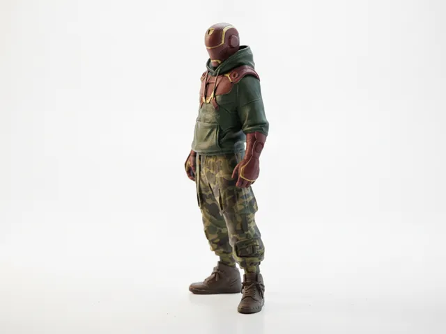Street Ironman Figurine Urban Style 3D Printable