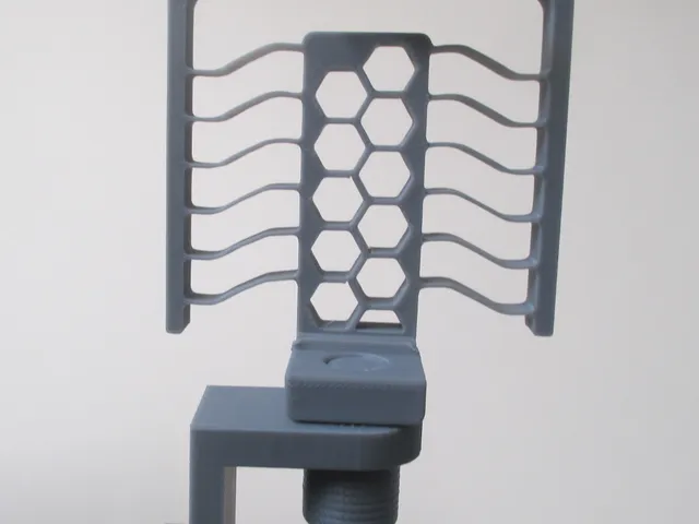Short Flexible & sturdy phone arm - shortened clamp for small phones