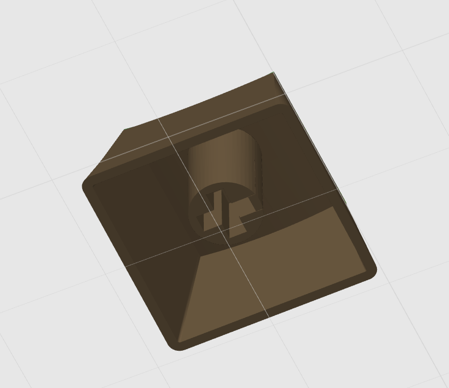 Miniatura 8 do modelo 3D Keycap Minecraft Grass