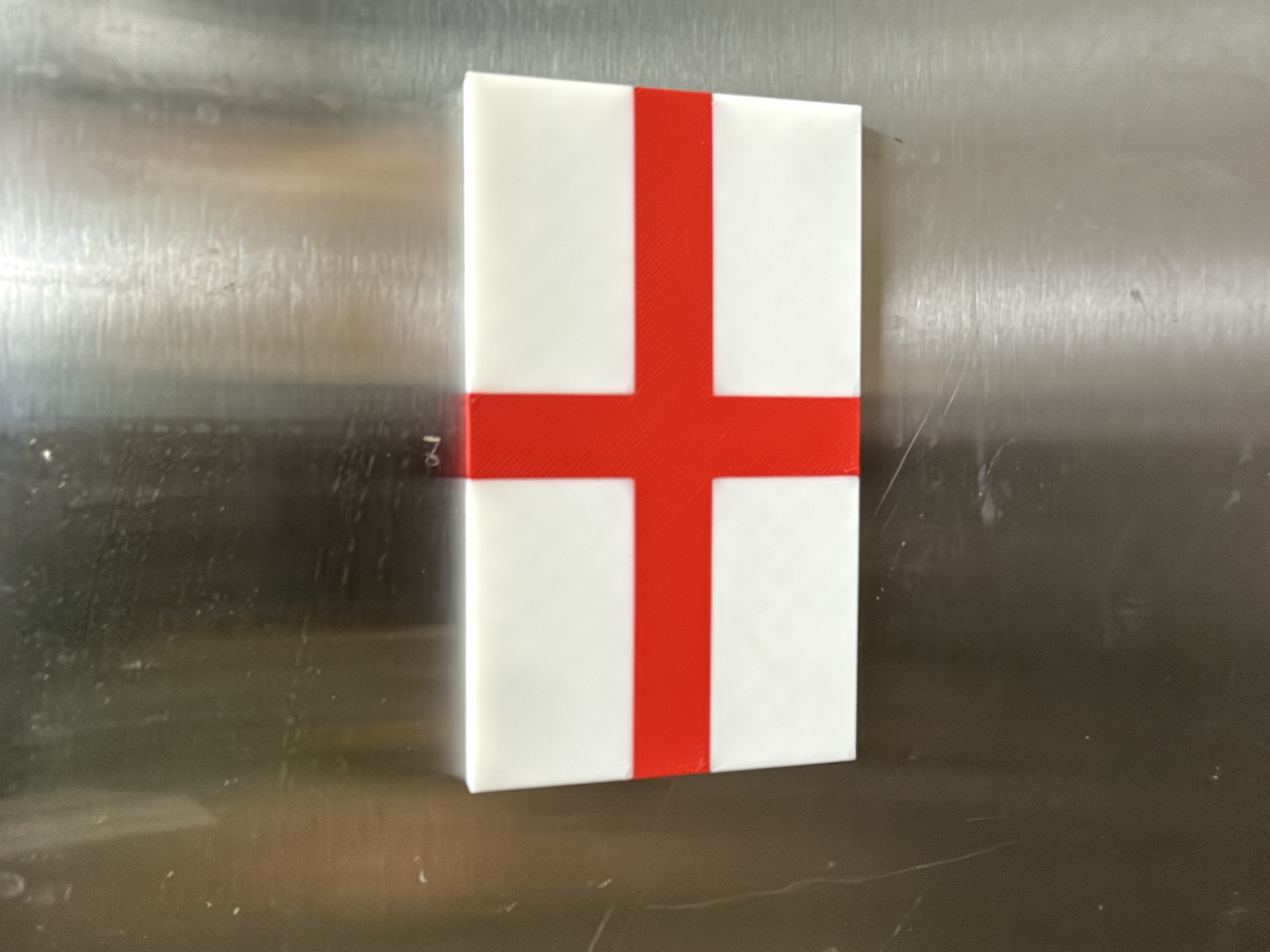 MagFlag: English Flag Fridge Magnet Multicolor with SVG
