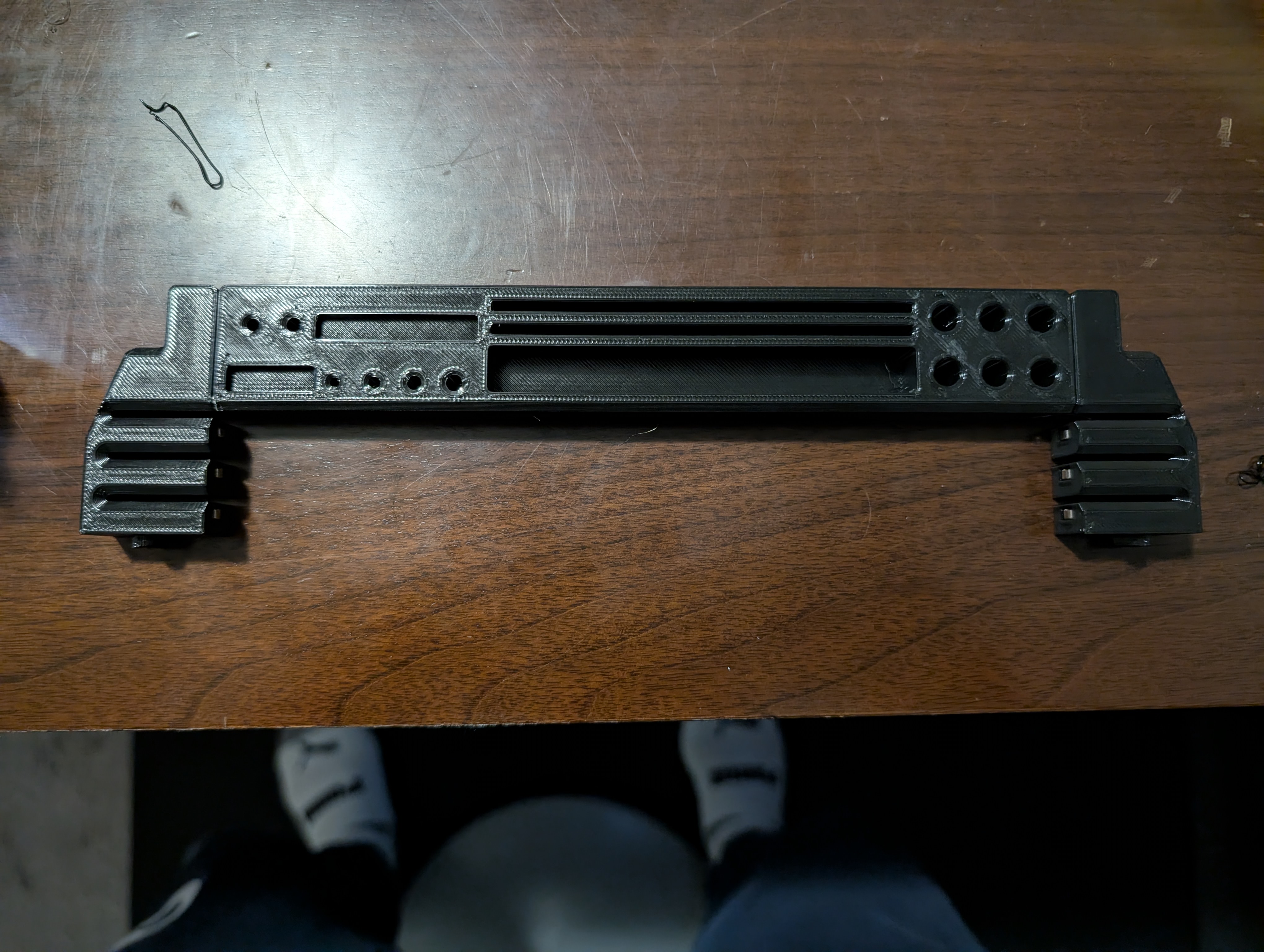 Core One Skadis mod remix. Toolbar with nozzle storage and upper arm magnets for plates