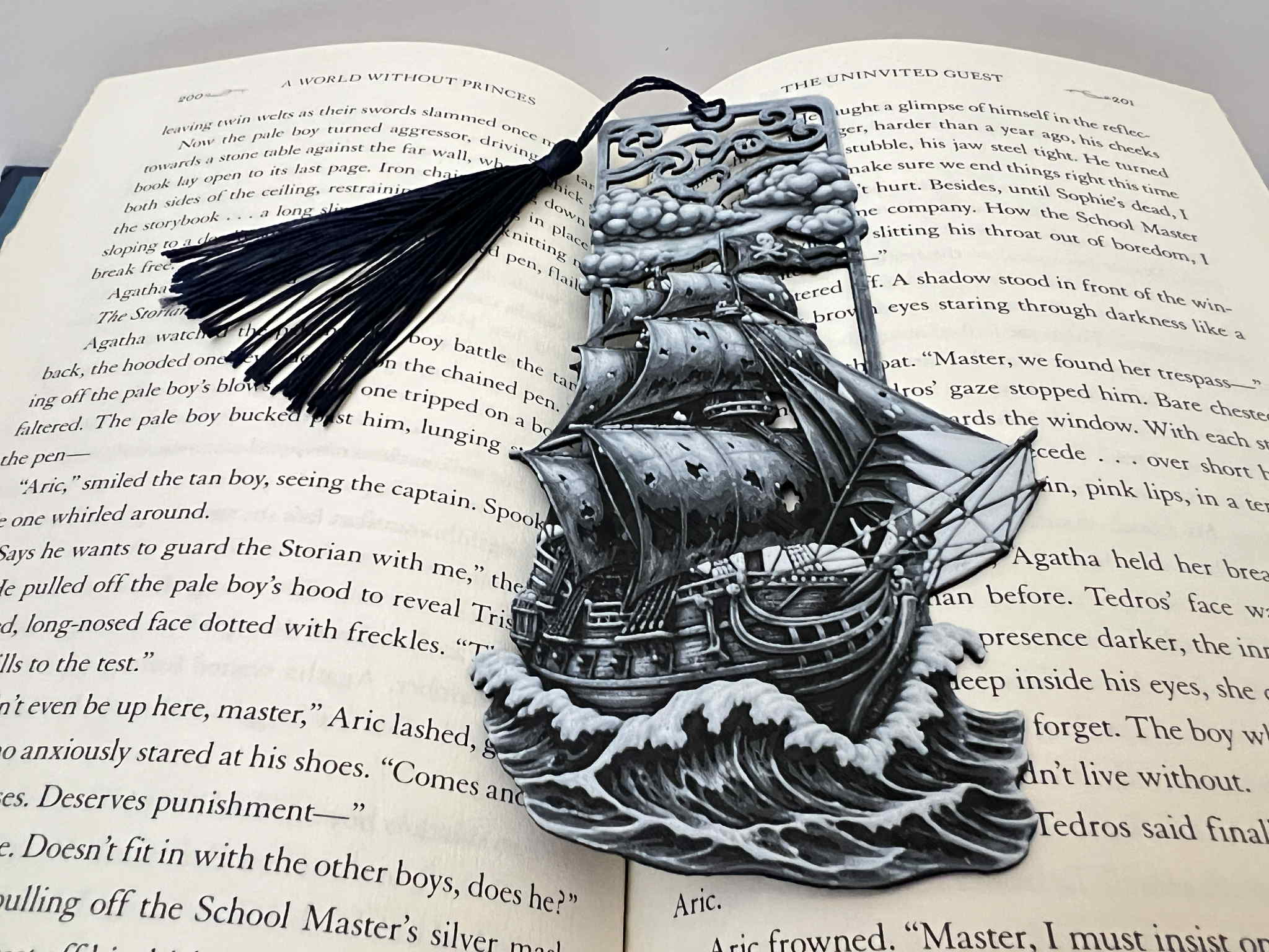 Black Pearl, Pirate Ship Bookmark