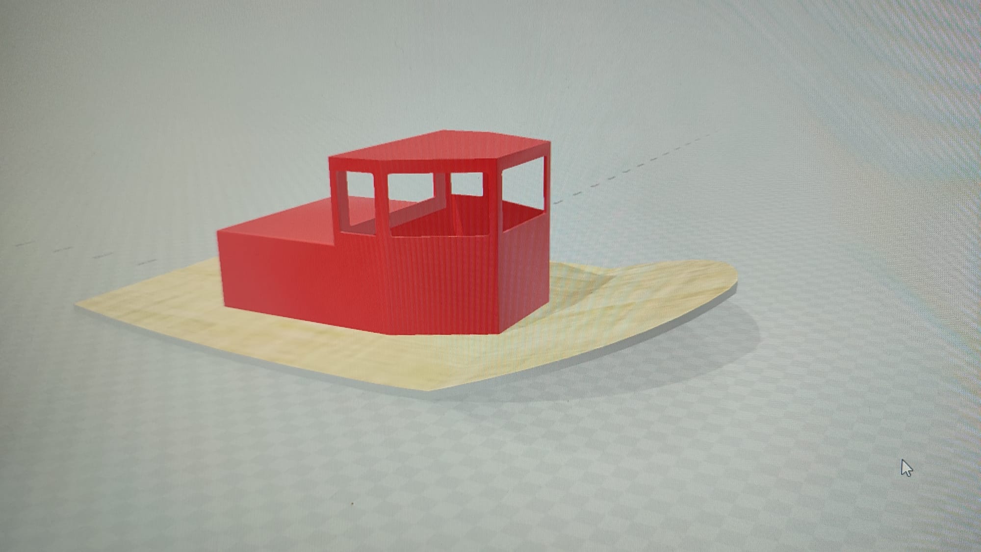 RC Boot Noodle Tug