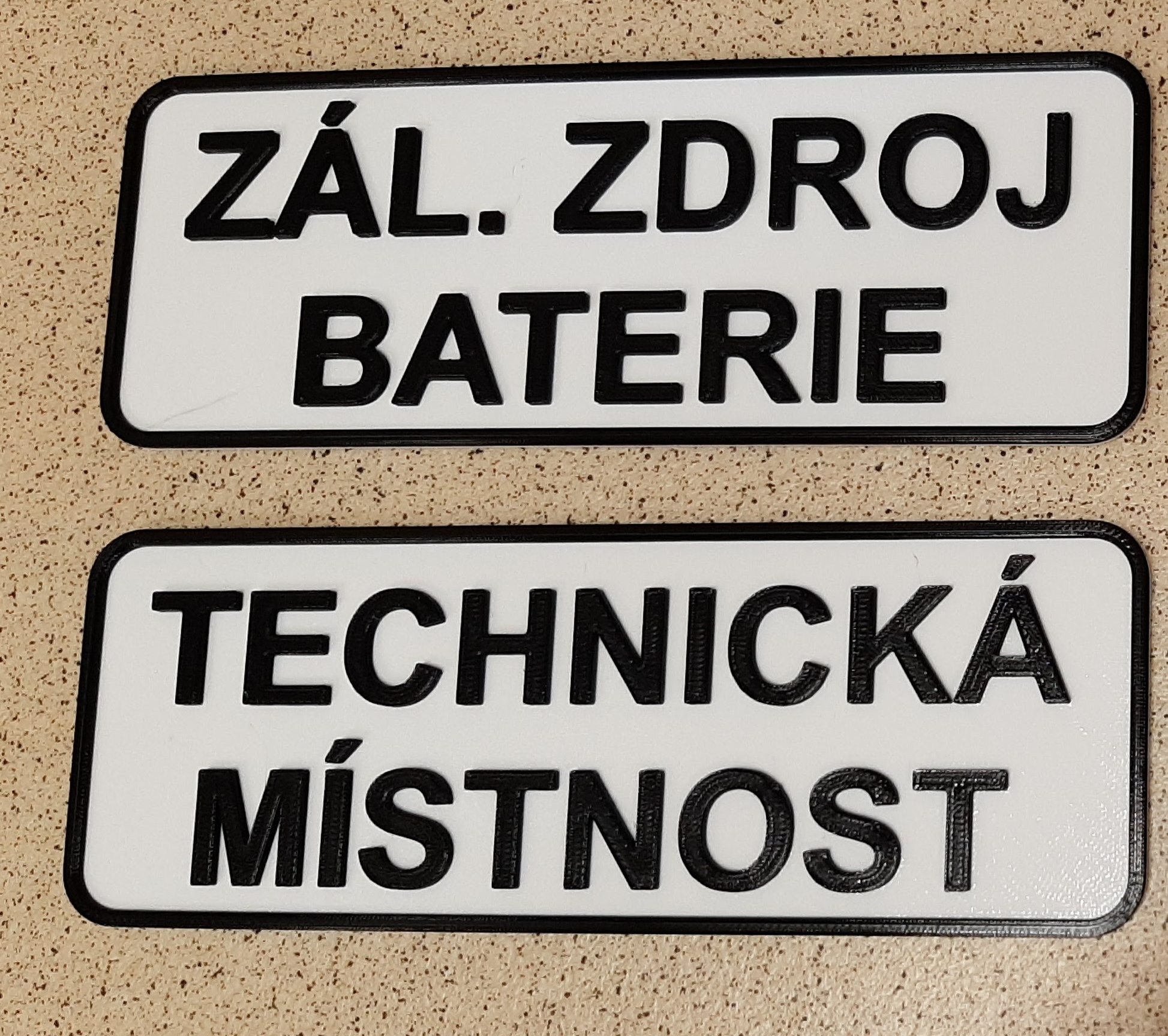 Technické cedulky