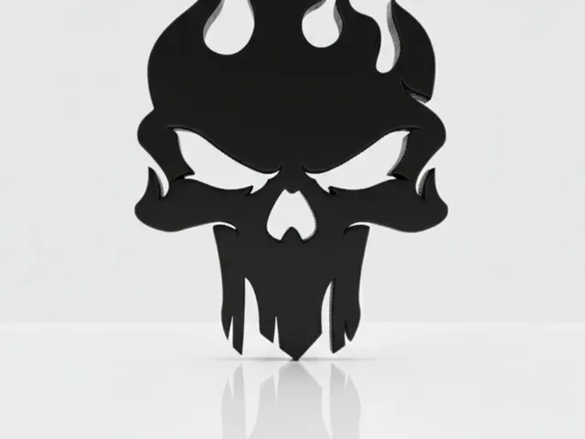 Skull key chain