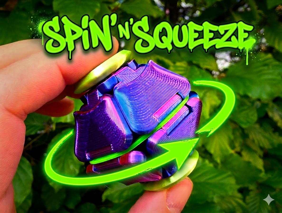 Spin'n'Squeeze Fidget Toy