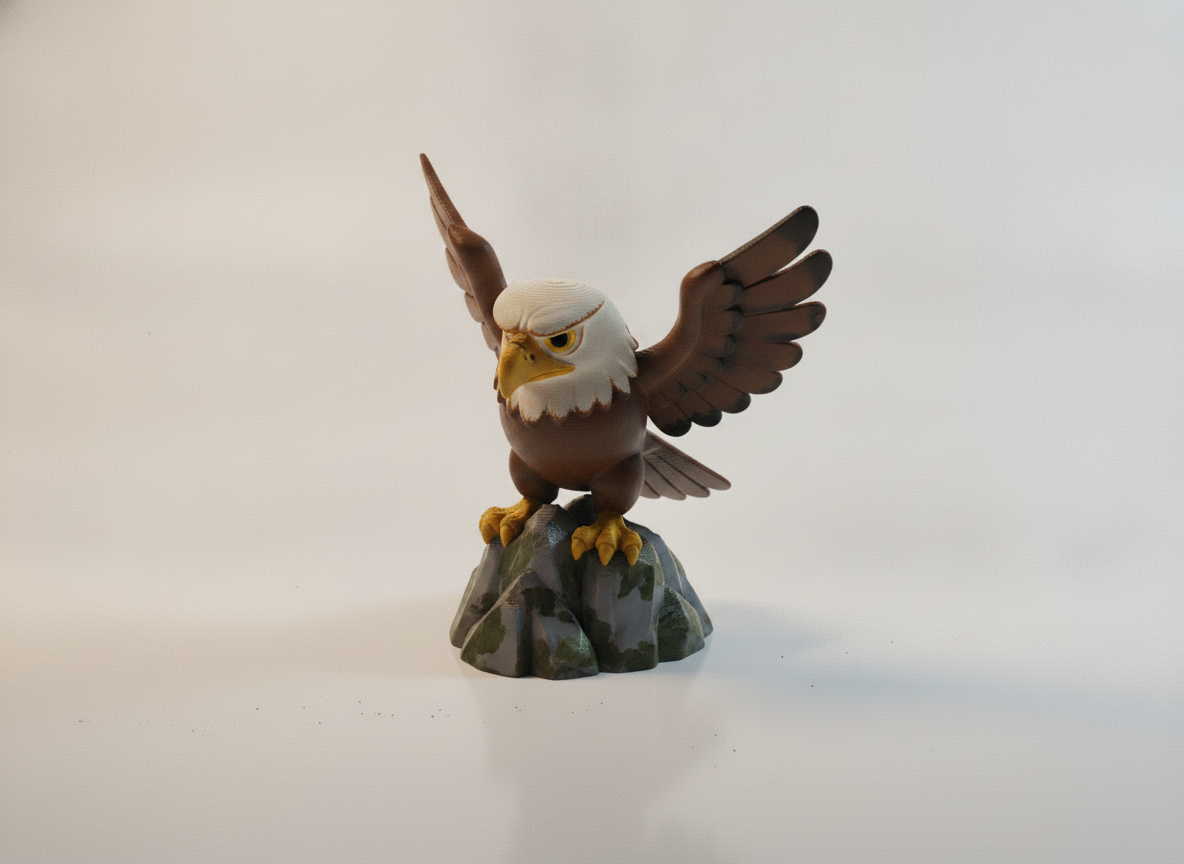 Cute Eagle Wings Spread