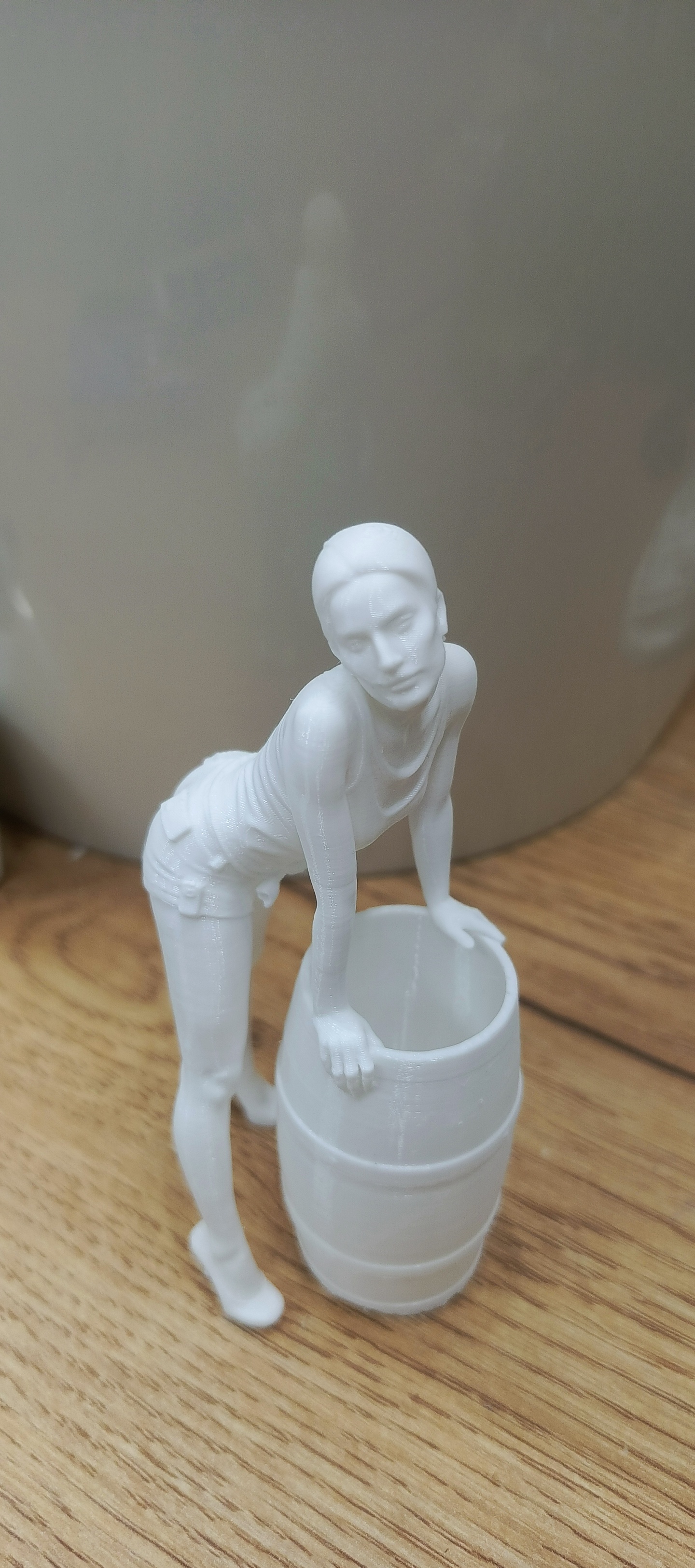holder pen woman girl
