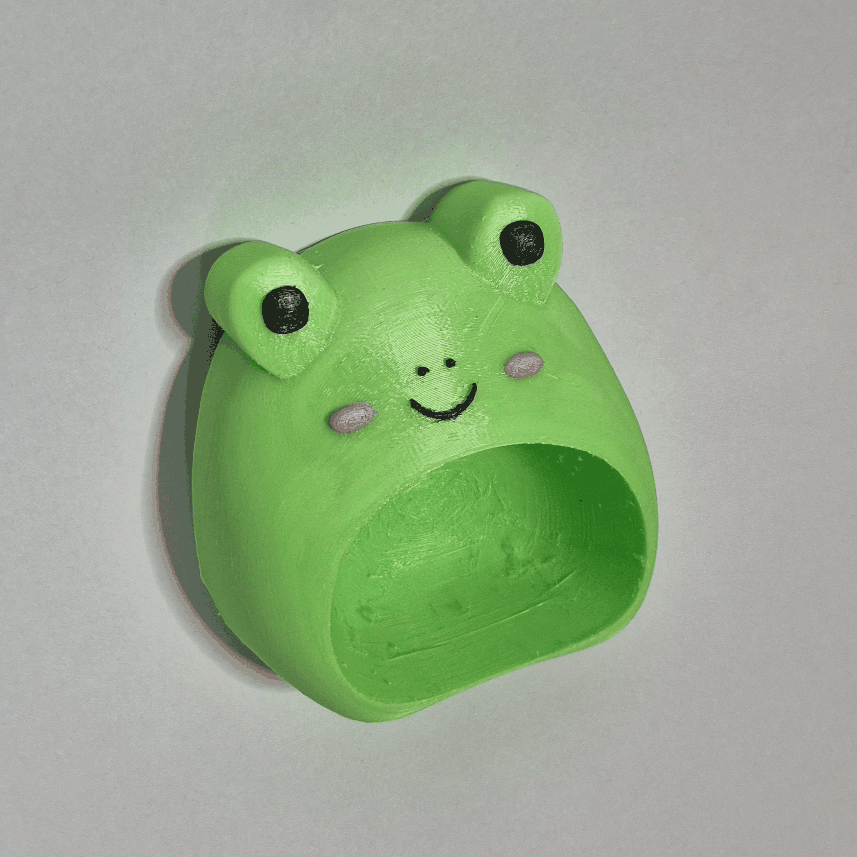 Chubby Frog Coin Bowl – 3D Printed Storage Dish