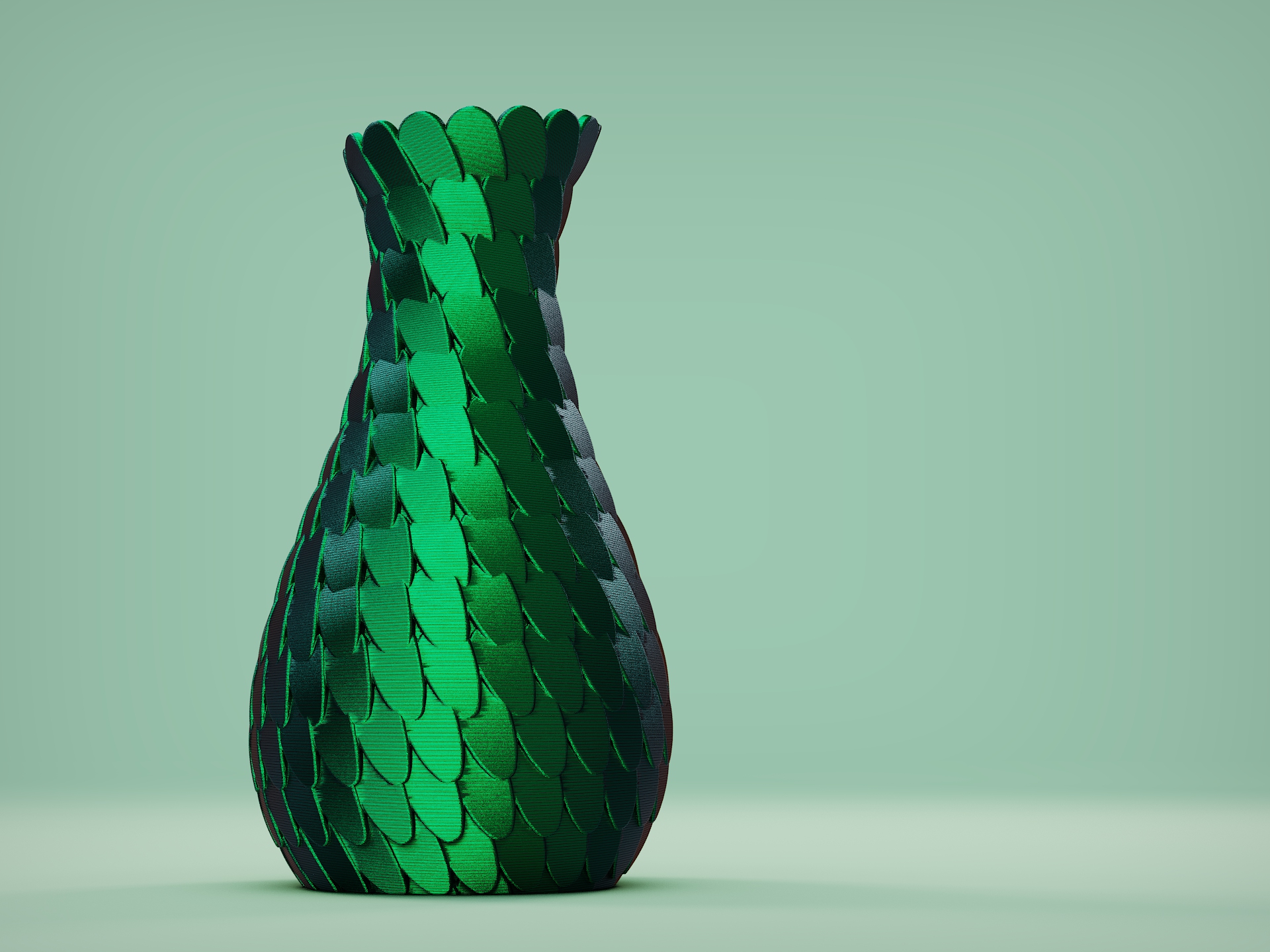 Scales Vase