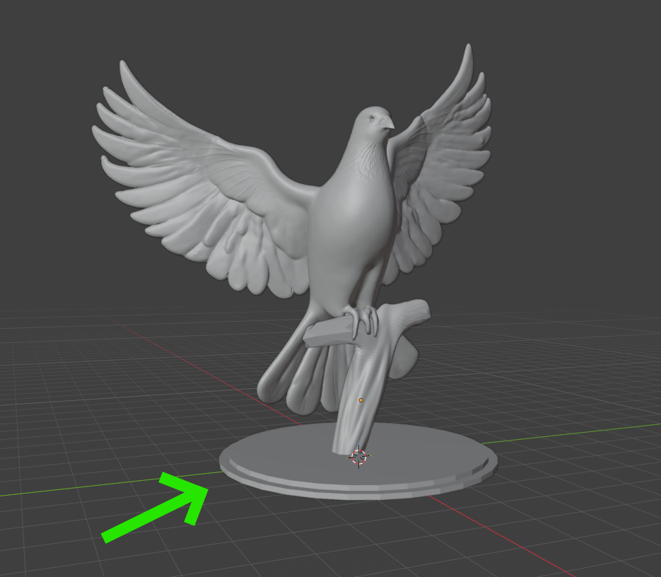 Perch Stand for the: Nativity Dove by Peter Farell