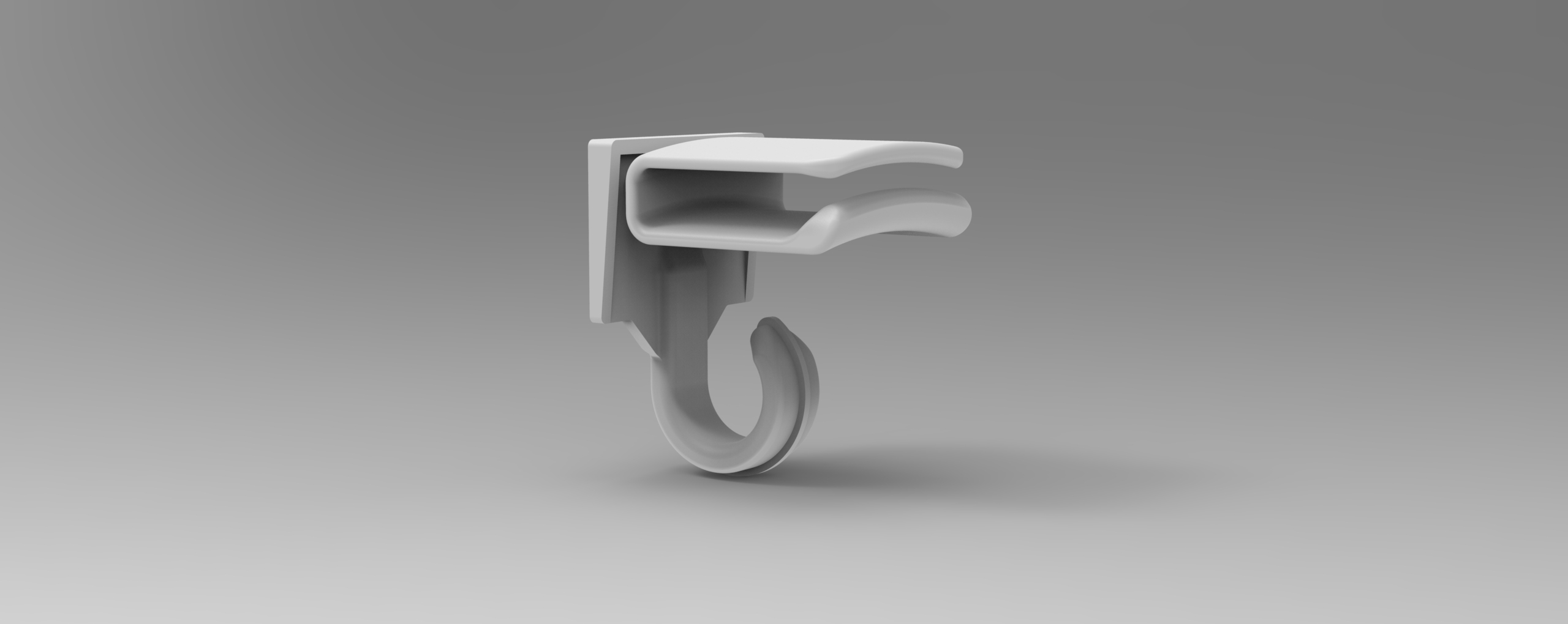 Headphone Clamp with Cable Hook