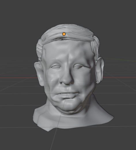 Bibi - benjamin netanyahu head