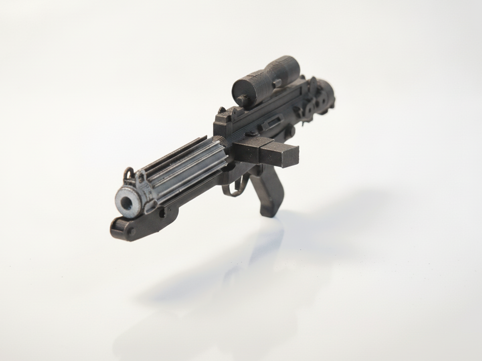 E-11 Blaster Rifle Star Wars Prop 3D Printable