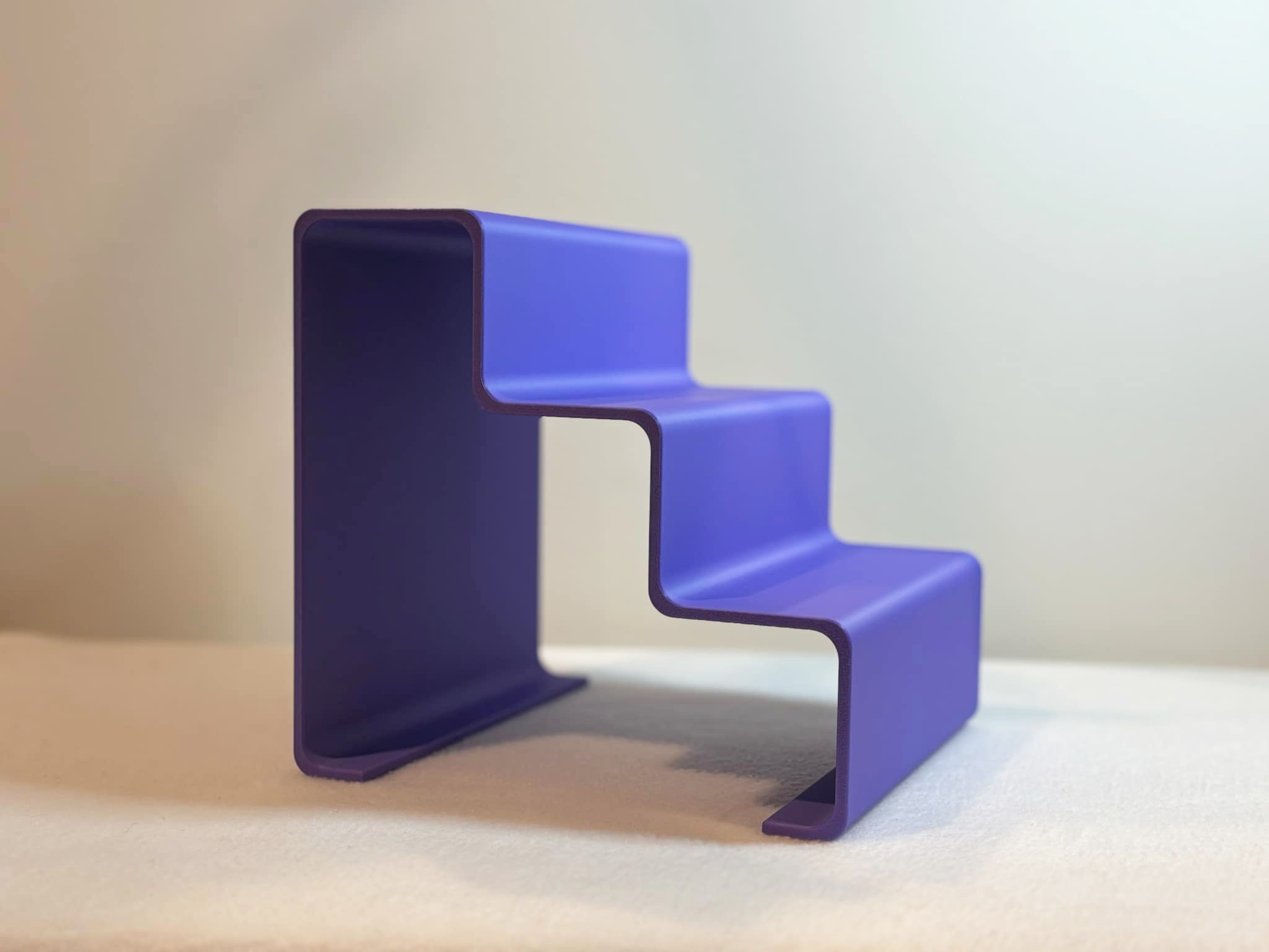 Small three tier display shelf for small figures or tonies