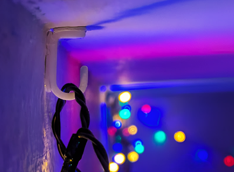 Christmas light hook