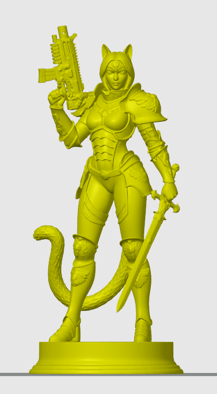 Warhammer cat-girl 46