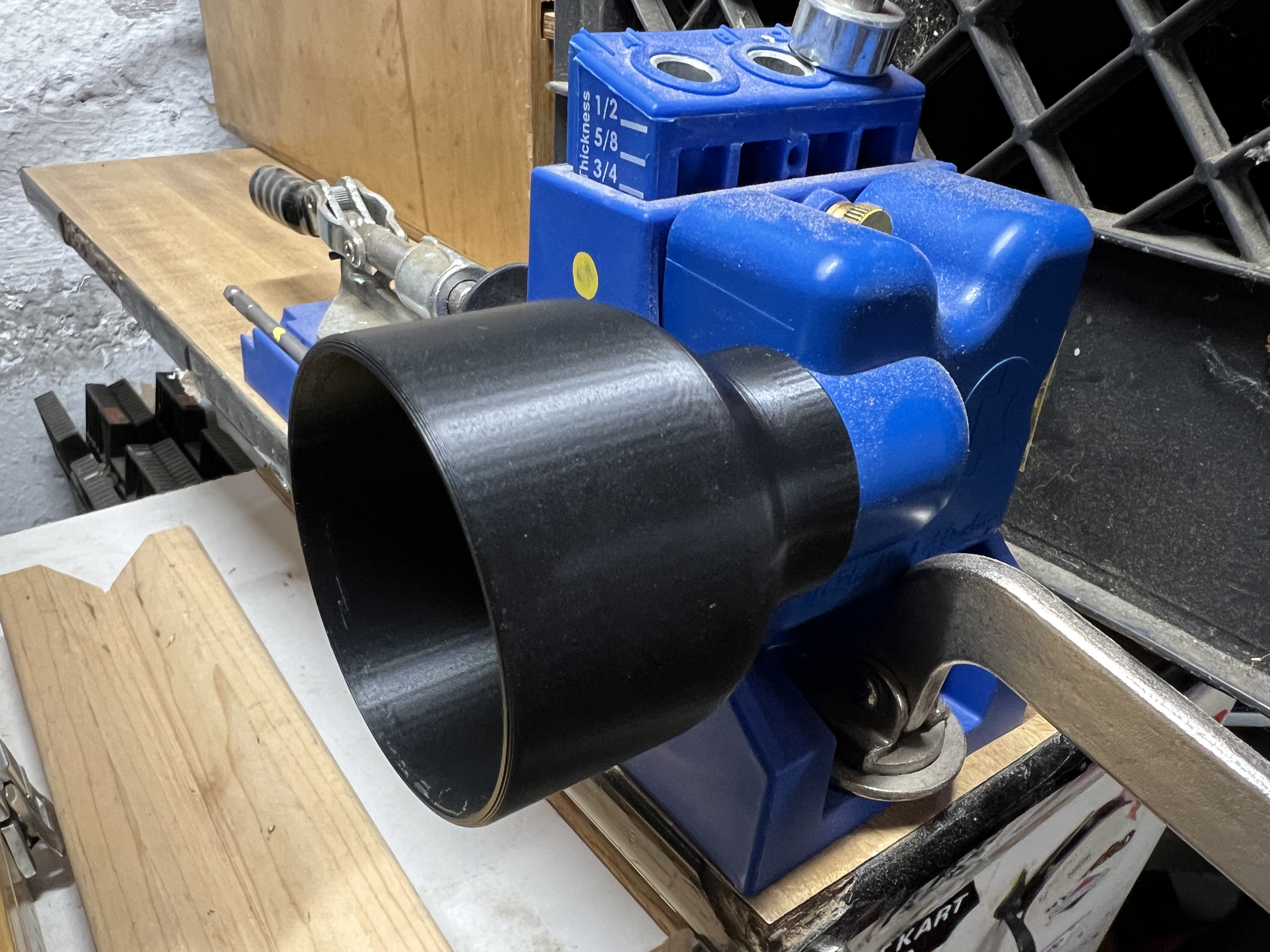 Kreg To Rigid ShopVac Adapter