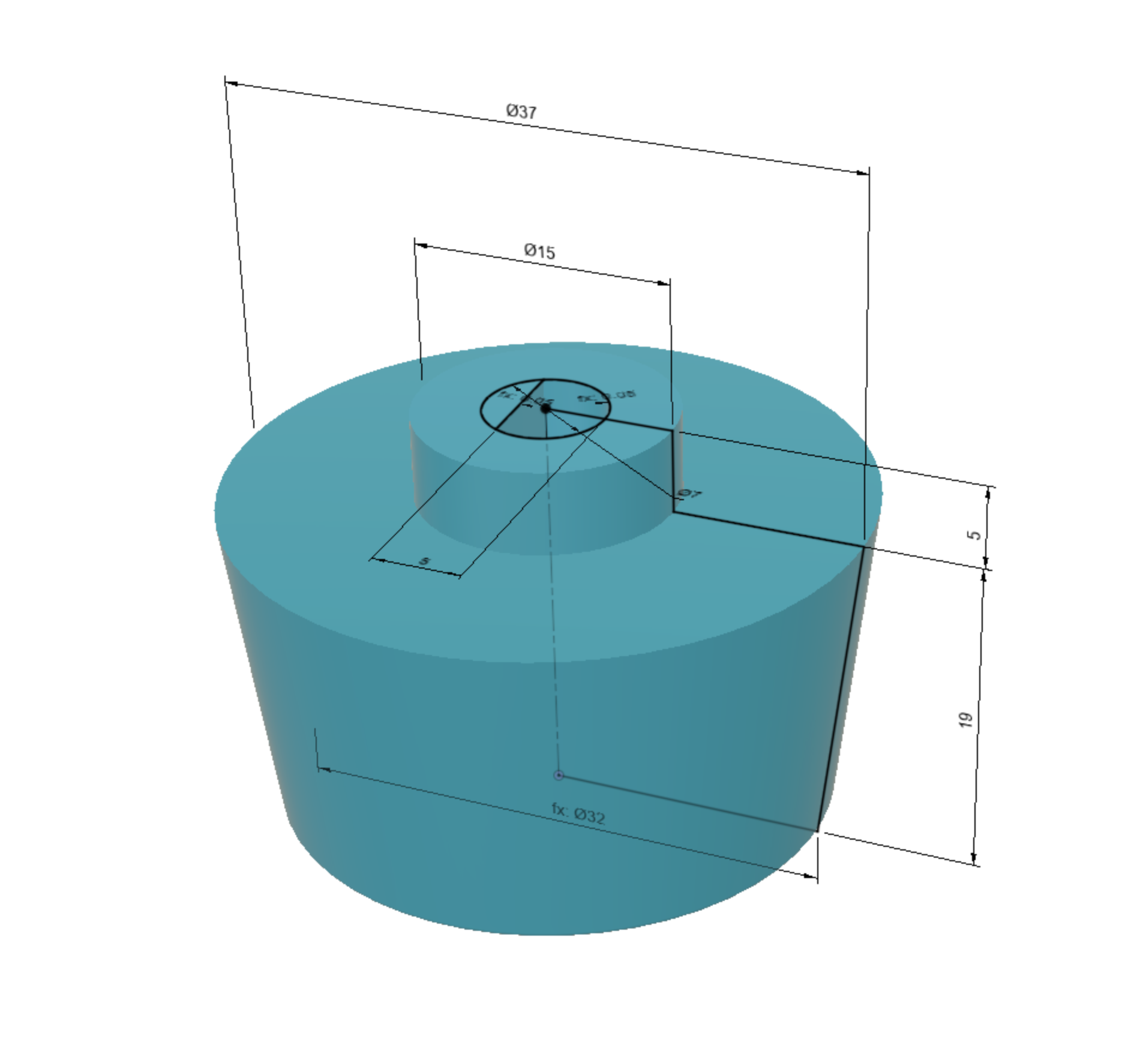 Tapered Knob