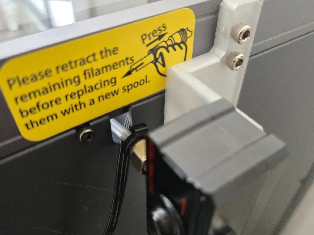 BTT SFS V2.0 Smart Filament Sensor mount for the Sovol SV08