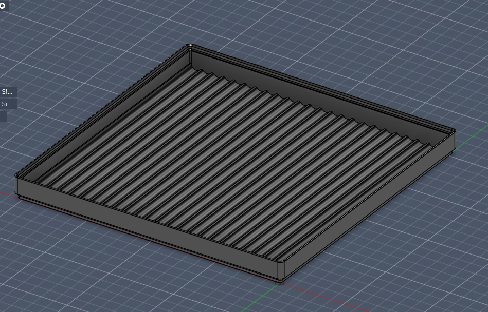 Gridfinity Stacking 5x5 Pencil Tray (no grid base)