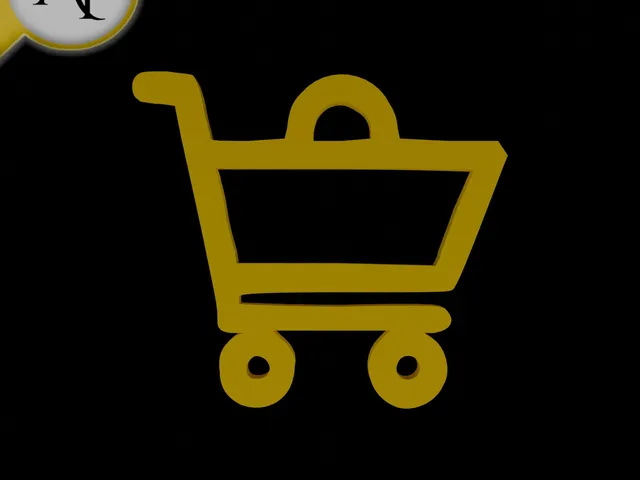 Simple Shopping Cart Symbol - 2D Art
