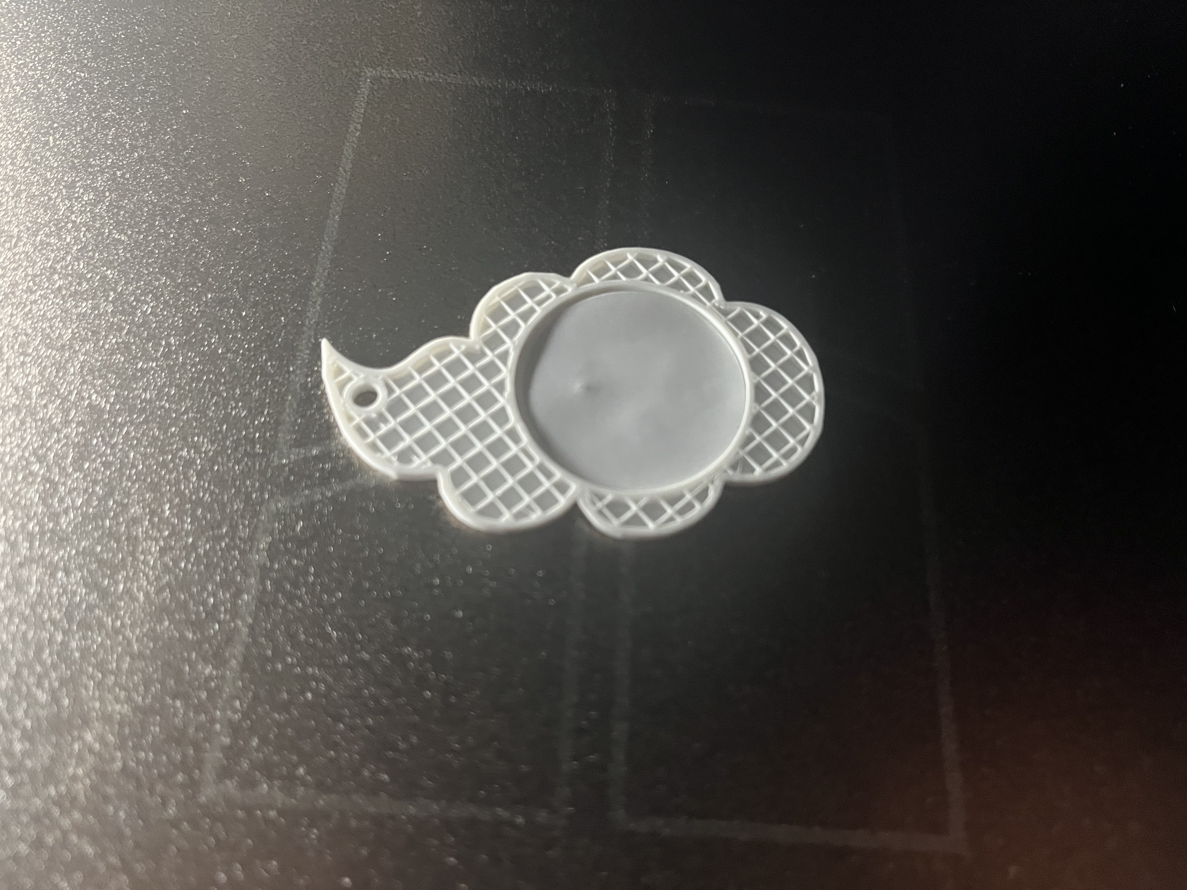 Miniatura 4 do modelo 3D Akatsuki Cloud NFC Keychain