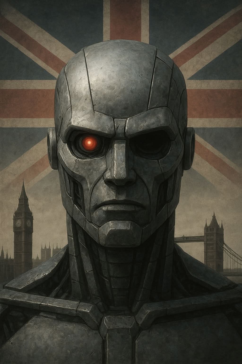 Terminator Inspired Machine Bust