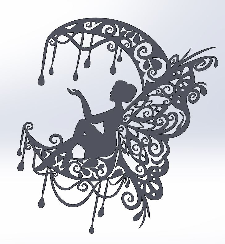 Wall Art Fairy
